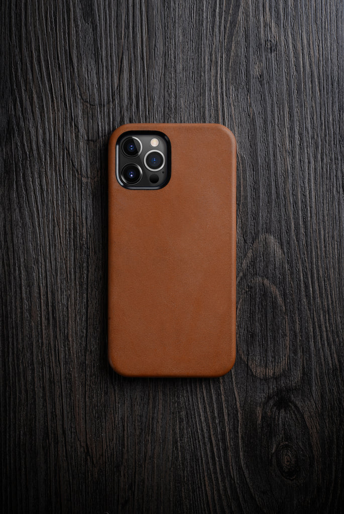 Lussoloop Barenia Leather Case with MagSafe for iPhone 12 /12 Pro