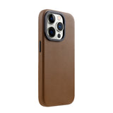 Lussoloop Premium Leather Phone Case Barenia Leather Case with MagSafe for iPhone 15