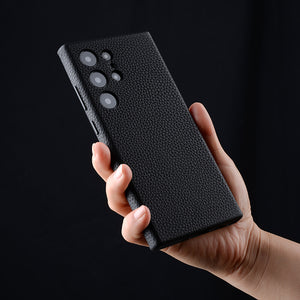 Lussoloop Premium Leather case Top-Grade CowhideTrendy Colors Shockproof Protection for iPhone 16
