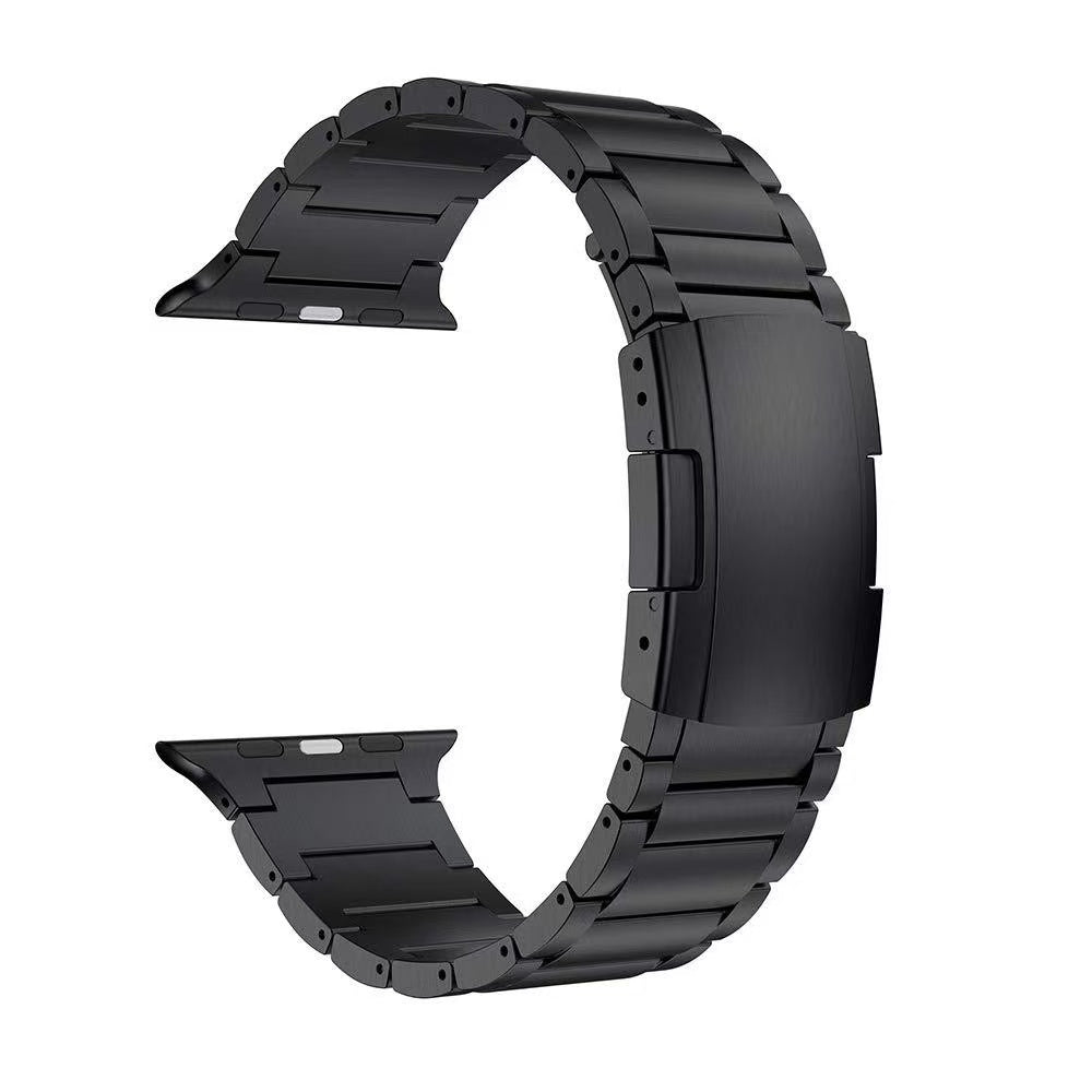 Lussoloop Titanium Pro Strap for Apple watch - Secure Fold Clasp
