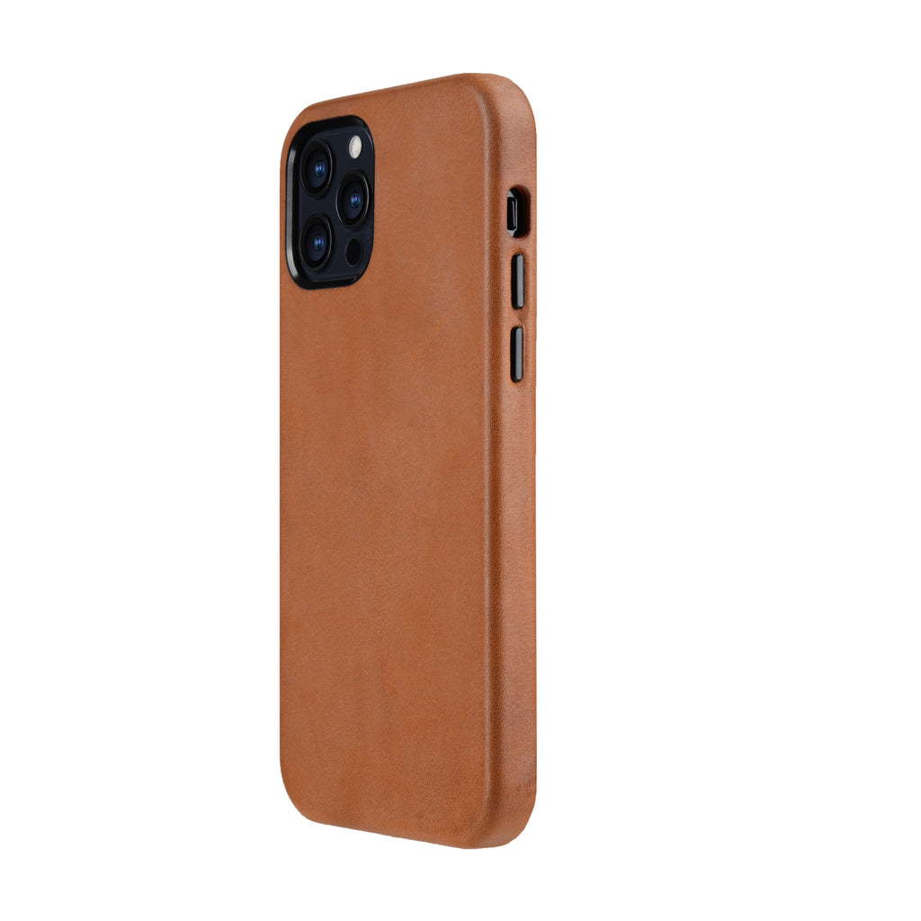 Lussoloop Premium Leather case Barenia Leather Case with MagSafe for iPhone 12 Pro Max