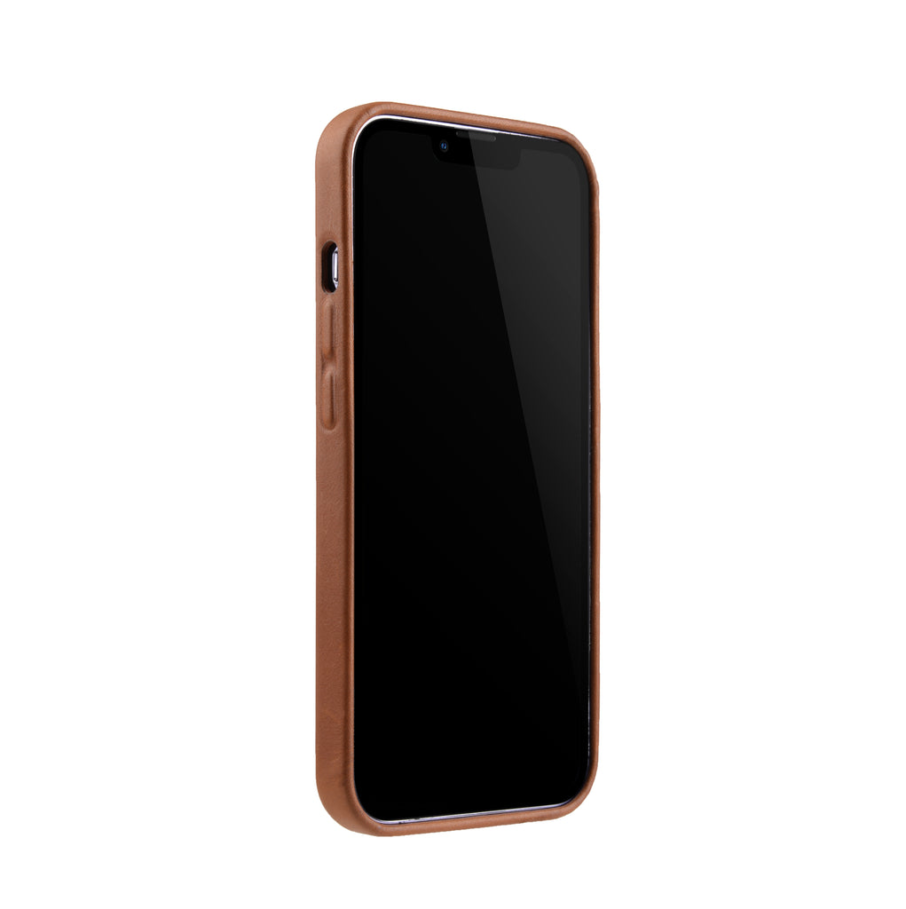 Lussoloop Premium Leather case Barenia Leather Case with MagSafe for iPhone 13 Pro Max