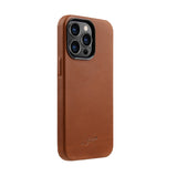 Lussoloop Premium Leather case Barenia Leather Case with MagSafe for iPhone 13 Pro Max