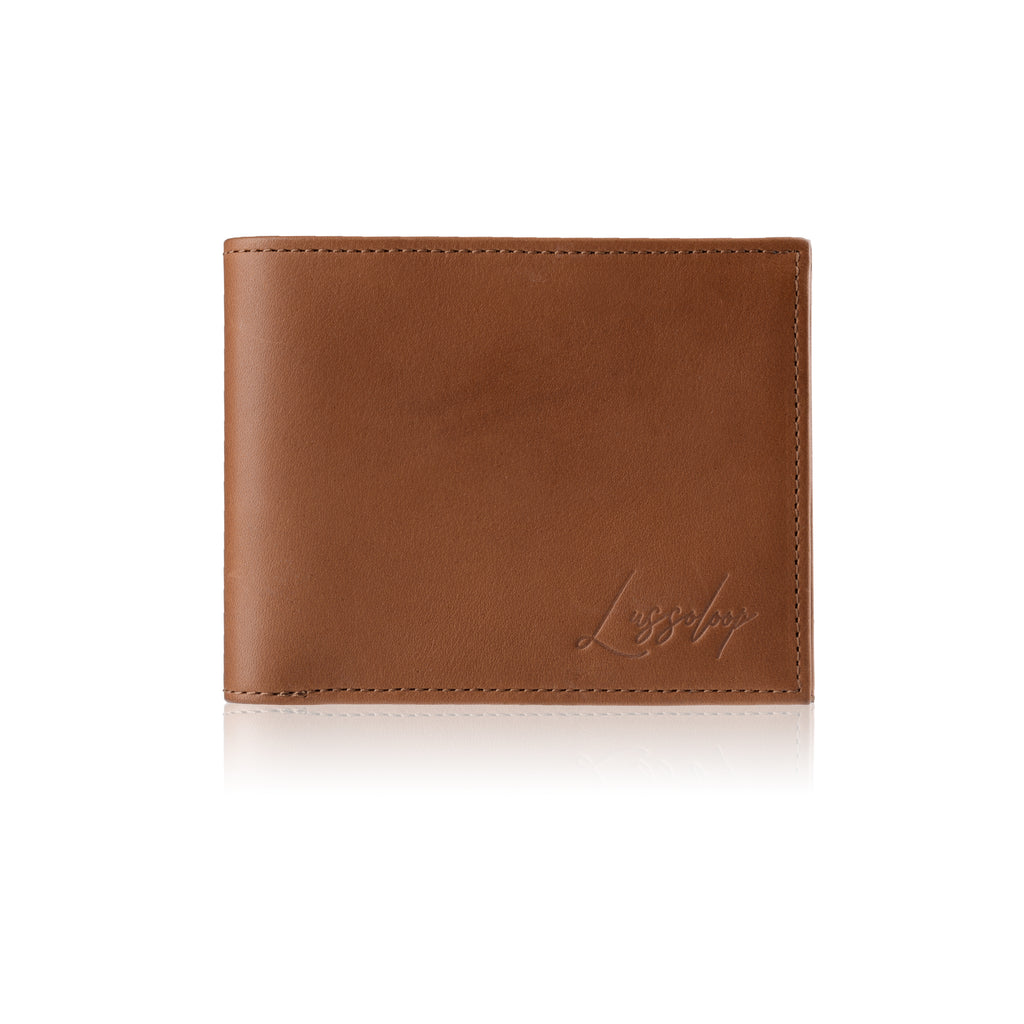 Lussoloop Premium Leather Barenia Leather Slim Wallet