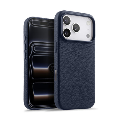 Lussoloop Premium Leather case Top-Grade CowhideTrendy Colors Shockproof Protection for iPhone 17