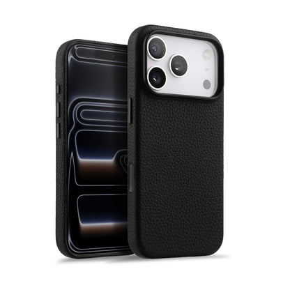 Lussoloop Premium Leather case Top-Grade CowhideTrendy Colors Shockproof Protection for iPhone 17