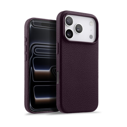 Lussoloop Premium Leather case Top-Grade CowhideTrendy Colors Shockproof Protection for iPhone 17