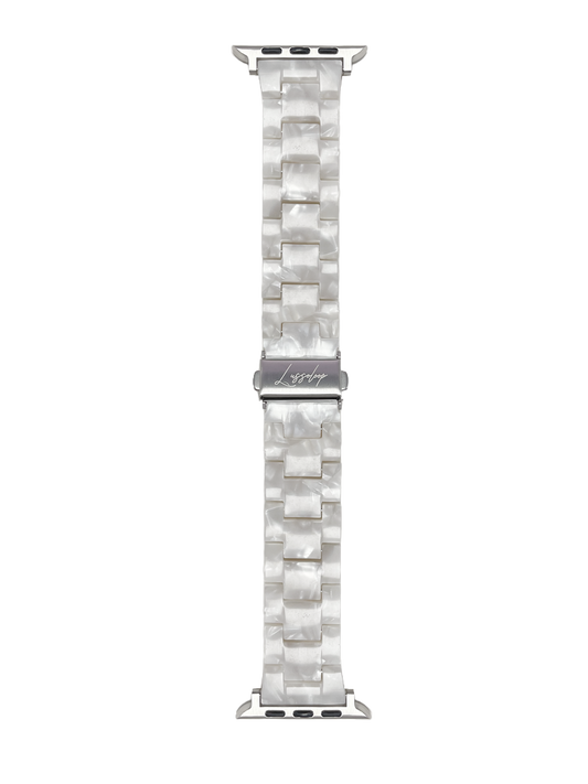 Lussoloop Fashionable Resin Apple Watch Band -Birds Returning to Nest