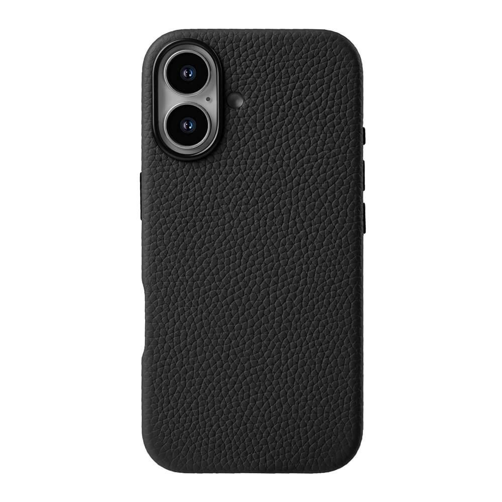 Lussoloop Premium Leather case Top-Grade CowhideTrendy Colors Shockproof Protection for iPhone 16