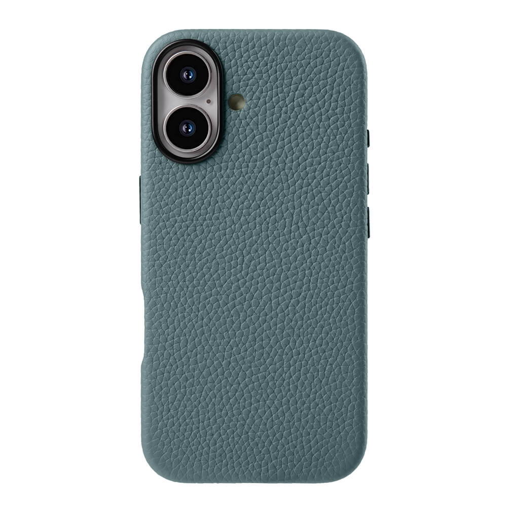 Lussoloop Premium Leather case Top-Grade CowhideTrendy Colors Shockproof Protection for iPhone 16