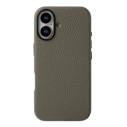 Lussoloop Premium Leather case Top-Grade CowhideTrendy Colors Shockproof Protection for iPhone 16