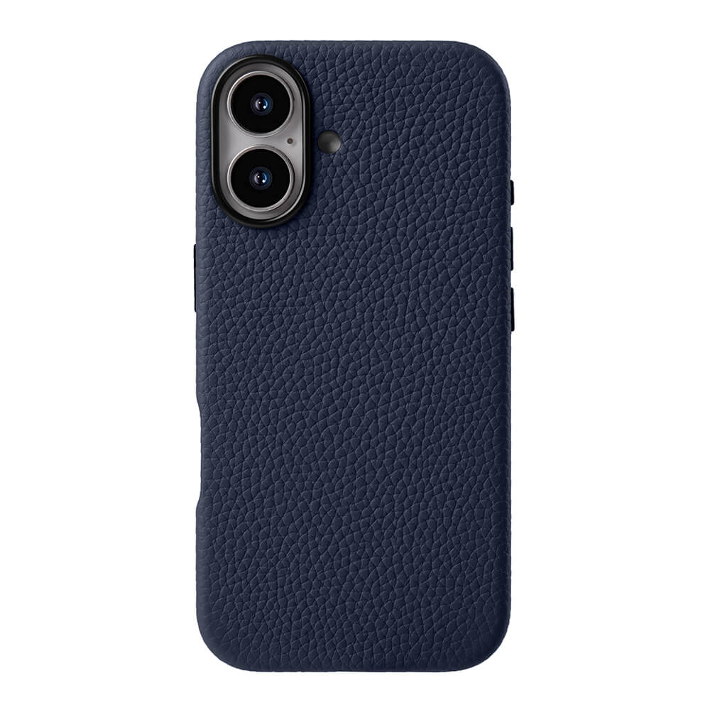 Lussoloop Premium Leather case Top-Grade CowhideTrendy Colors Shockproof Protection for iPhone 16