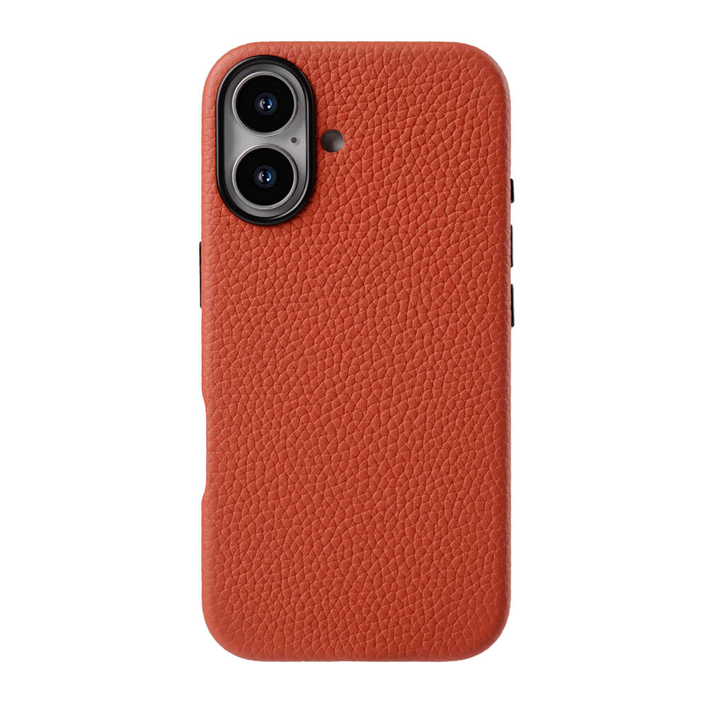 Lussoloop Premium Leather case Top-Grade CowhideTrendy Colors Shockproof Protection for iPhone 16