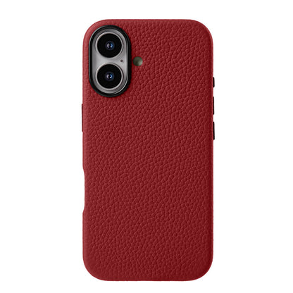 Lussoloop Premium Leather case Top-Grade CowhideTrendy Colors Shockproof Protection for iPhone 16