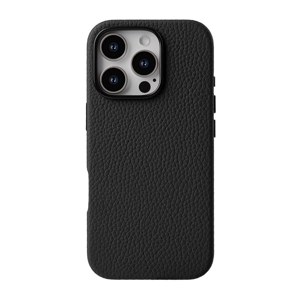 Lussoloop Premium Leather case Top-Grade CowhideTrendy Colors Shockproof Protection for iPhone 16