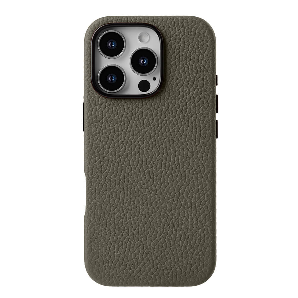 Lussoloop Premium Leather case Top-Grade CowhideTrendy Colors Shockproof Protection for iPhone 16