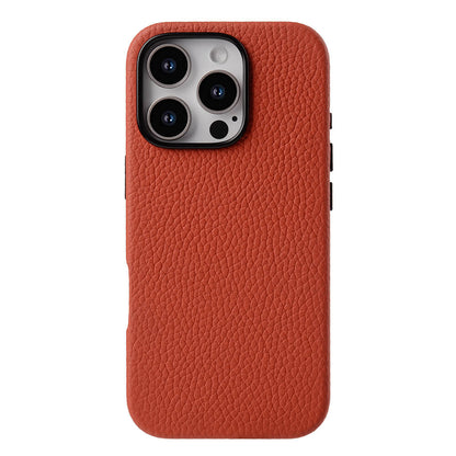 Lussoloop Premium Leather case Top-Grade CowhideTrendy Colors Shockproof Protection for iPhone 16