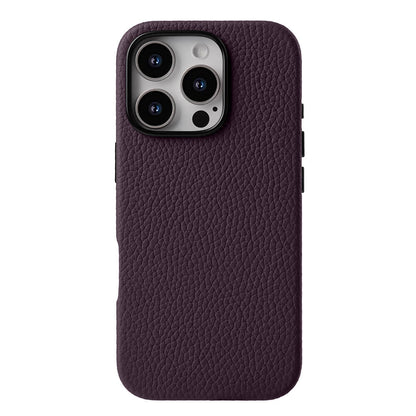 Lussoloop Premium Leather case Top-Grade CowhideTrendy Colors Shockproof Protection for iPhone 16