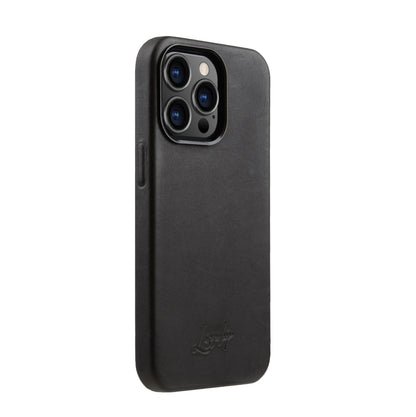 Lussoloop Premium Leather case Barenia Leather Case with MagSafe for iPhone 13 Pro Max