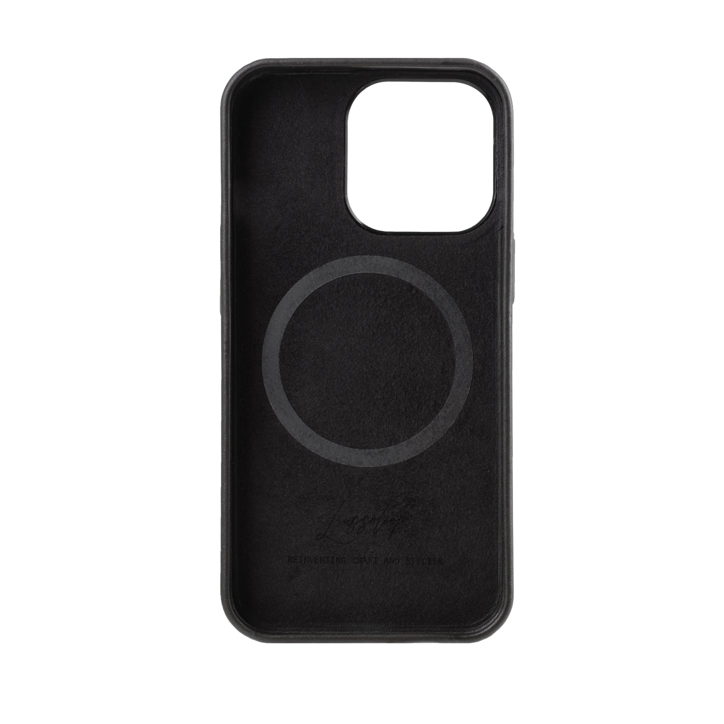 Lussoloop Premium Leather case Barenia Leather Case with MagSafe for iPhone 13 Pro