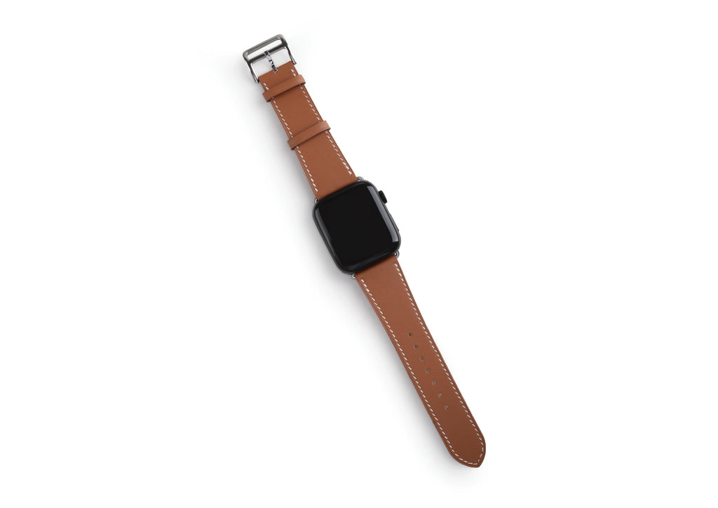 Lussoloop Swift 小牛皮錶帶（適用於 Apple Watch）