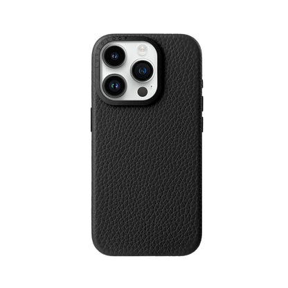 Lussoloop Premium Leather case Top-Grade CowhideTrendy Colors Shockproof Protection for iPhone 15