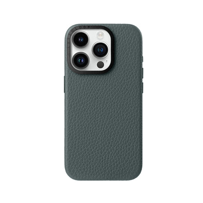 Lussoloop Premium Leather case Top-Grade CowhideTrendy Colors Shockproof Protection for iPhone 15