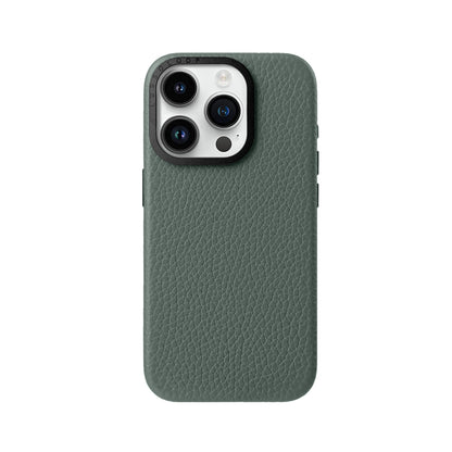 Lussoloop Premium Leather case Top-Grade CowhideTrendy Colors Shockproof Protection for iPhone 15